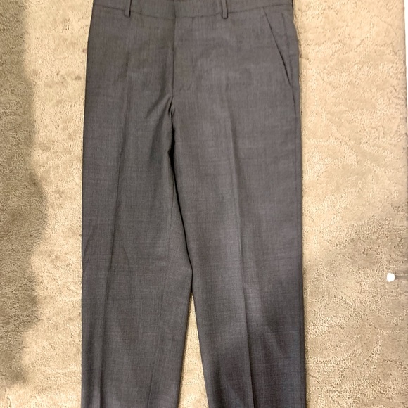 Jos. A Banks Traveler Collection Tailored Fit Tic Weave Suit Grey Size 35 Reg - Picture 12 of 12